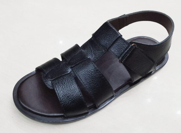 men leather slippers FS-CC13