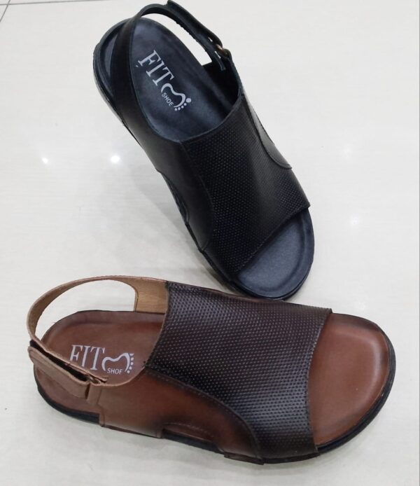 men leather slippers FS-CC14